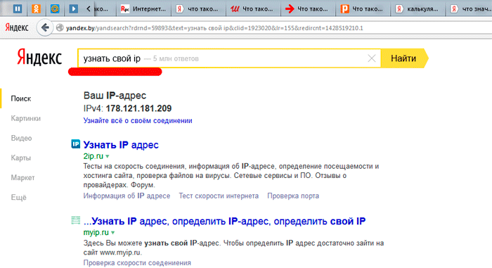 Как открыть ip в браузере